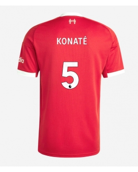 Billige Fotballdrakt Liverpool Ibrahima Konate #5 Replika Hjemmedrakt 2025-26 Kortermet Billige Fotballdrakt Liverpool Ibrahima Konate #5 Replika Hjemmedrakt 2025-26 Kortermet